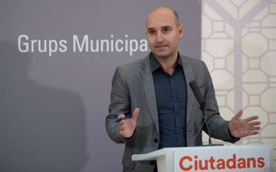 Adrián Hernández, portaveu de Ciutadans | Roger Benet 